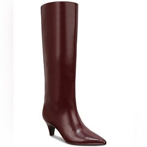 Alfani Burgundy-Brown Heeled Boots